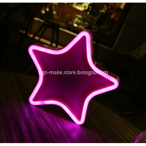Personalized Neon Lighting Room Signs for Home